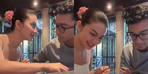 Ngabuburit Date Unik ala Ariel Tatum dan Daffa Wardhana, Main Lego