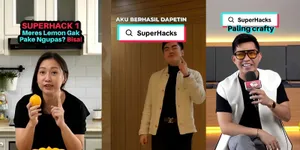 Nggak Cuma Hiburan, Banyak #SuperHacks Informatif yang Bisa Dieksplor di TikTok Lho
