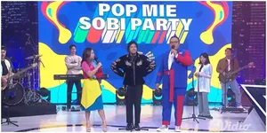 Nggak Cuma Perform, Hindia, Diskoria, dan Ziva Magnolya Main Games Bareng di Pop Mie Sobi Party