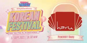Ngobrol Asyik Trend Bacaan Idol dan Tips & Trik Menulis Fanfiction Bareng Penerbit Haru di KapanLagi Korean Festival Vol 2