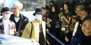 Para EXO-L Rela Menunggu EXO di Bandara, Ada yang dari Kediri