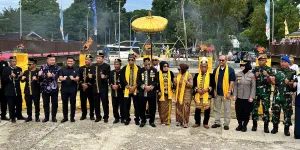 Pembukaan Meriah Erau Pelas Benua Guntung, Wali Kota Neni Moerniaeni Ingin Jadi Agenda Nasional