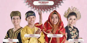 Penampilan Grup 1  Top 64 LIDA 2019, Resky Ramadandi Duta Provinsi Jambi Tersenggol