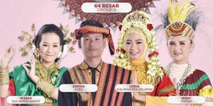 Penampilan Grup 6 Top 64 LIDA 2019, Nony Duta Provinsi Papua Tersenggol