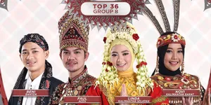 Penampilan Grup 8 Top 36 LIDA 2019: Linda Duta Kalimantan Selatan Tersenggol