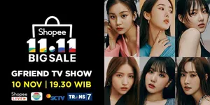Permintaan Dikabulkan, Shopee 11.11 Big Sale bersama GFRIEND Bakal Ditayangkan Live