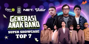 Persaingan Makin Ketat, Saksikan Babak Super Showcase Top 7 Generasi Anak Band Hanya di Vidio!