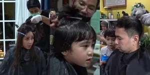 Persiapan Lebaran Raffi Nagita dan Rafathar, Nyalon Sambil Main Mobile Legend Sampai Rambut Ala Siwon Idol Korea