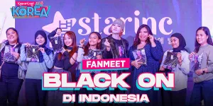 Pertama Kali ke Indonesia, BLACK ON Fanmeet Bareng ANGELS