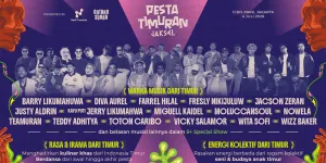 Pesta Timuran Jaksel Buka General Sales, Siapkan Kolaborasi dan Special Show Keren