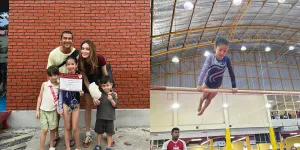Potret Anak Yasmine Wildblood Raih Medali Emas di Kompetisi Gymnastic di Bangkok