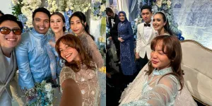 Potret Cantik Amel Carla di Acara Lamaran Thariq-Aaliyah dan Pernikahan Beby Tsabina, Tampil Anggun dan Manglingi