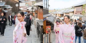 Potret Cantik Lyodra Lliburan ke Jepang, Outfit Kimono Bikin Makin Kinclong