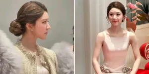 Potret Cantik Zhao Lusi Tampil di Acara Shanghai, Warna Rambutnya Jadi Sorotan Netizen