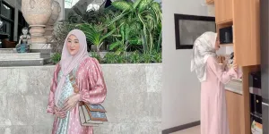 Potret Dapur Rumah Larissa Chou, Bergaya Minimalis dengan Nuansa Kayu