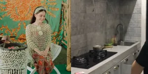 Potret Dapur Rumah Putri Isnari yang Akan Segera Menikah, Nampak Minimalis Tapi Mewah
