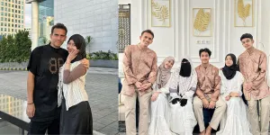 Potret Egy Maulana dan Adiba Khanza Perdana Rayakan Lebaran Bersama, Tampil Kompak Bareng Keluarga