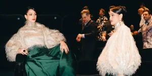 Potret Erika Carlina Hadir di Gala Premier Film 'PABRIK GULA', Oufitnya Keren dan Tak Pernah Gagal