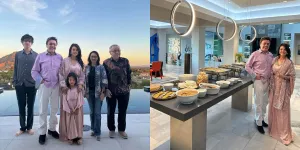 Potret Farah Quinn dan Suami Gelar Acara Bukber di Rumah, Sambut Rombongan KJRI LA