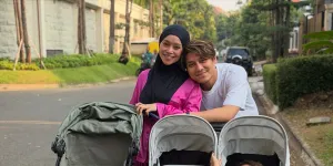Potret Lesti Kejora dan Rizky Billar Jalan Pagi Bareng 3 Anak, Formasi Lengkap