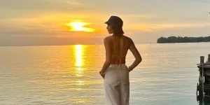 Potret Liza Elly, Mantan Istri Nicky Tirta yang Punya Body Goals Berkat Doyan Olahraga