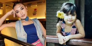 Potret Mahalini yang Menggemaskan Saat Masa Kecil - Anggun