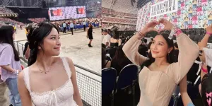 Potret Para Artis dan Seleb Indonesia saat Menonton Konser Taylor Swift, Hanggini Tampil Cantik Pakai Dress
