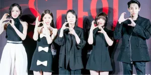 Potret Para Pemain Drama Korea Thriller Terbaru 'S LINE' di Konferensi Pers, Tayang Besok 11 Juli 2025