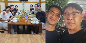Potret Pertemuan Pratama Arhan Dengan Shin Tae-yong, Habiskan Momen Dengan Makan Malam Bersama