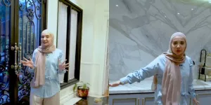 Potret Rumah Zaskia Sungkar, Mewah dengan Imbuhan Dekorasi Marmer Putih