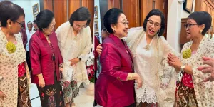 Potret Serunya Sri Mulyani dengan Bestie, Cerita Tentang Budaya dan Busana yang Dipakai