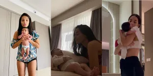 Potret Vanessa Lima Kakak Ipar Jessica Iskandar saat Sedang Momong Anak, Tetap Cantik Meski Tak Sempat Dandan