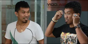 Promo Film 'COMIC 8', Mongol Sebarkan Brosur Sendiri di Manado