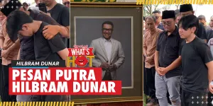 Putra Hilbram Dunar Sampaikan Pesan Menyayat Hati Di Atas Pusara Ayahnya: Papa Nggak Usah Khawatir
