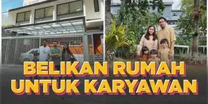 Raffi Ahmad dan Nagita Slavina Belikan Rumah Untuk Karyawan RANS