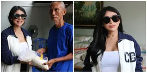 Rayakan Ultah Sekaligus Bantu Sesama, Bebizie Bagi-bagi Beras ke Warga Terdampak Covid-19