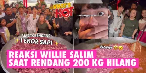 Reaksi Willie Salim Saat Tahu Rendang 200 Kg - Takjil Es Durian Hilang Dalam Sekejap Di Palembang