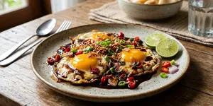 Resep Telur Ceplok Saus Kecap Jeruk Limau, Menu Sederhana yang Menggugah Selera