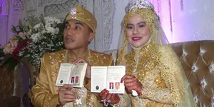 Rico Ceper Nikahi Kekasihnya Dengan Mas Kawin 30,73 Gram