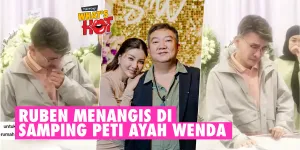 Ruben Onsu Menangis Di Peti Jenazah Mendiang Papa Sarwendah - Langsung Terbang Dari Bali