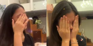 Safeea Ahmad Nangis Dapat Surprise Ultah ke-14 dari Mulan Jameela, Ucapan Dul Manis Banget