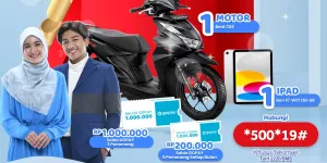 Sambut Ramadan, Sinetron 'Tajwid Cinta' Bagi-bagi Hadiah Motor Honda Beat, iPad Hingga Saldo Jutaan Rupiah!