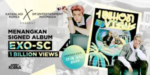 Selamat! Ini Dia Pemenang Signed Album EXO-SC '1 Billion Views'