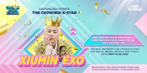 Selamat! Xiumin EXO Sebagai THE CROWNED K-STAR KapanLagi Korea 'Idol Cowok Jago Sepak Bola yang Paling Cocok Jadi Kapten Tim'