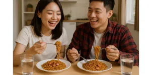 Sensasi Deketin Gemini yang Mirip Sama Mie Sedaap Korean Spicy Chicken, Pedas Tapi Bikin Nagih!