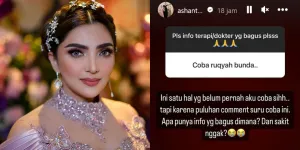 Sering Alami Gangguan Tidur Hingga Insomnia, Ashanty Ungkap Ingin Lakukan Ruqyah - Sempat Tanya ke Netizen