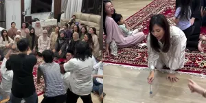 Serunya Acara Buka Bersama di Ruma Arie Kriting, Ada Games Ambil Uang Buat Ketawa