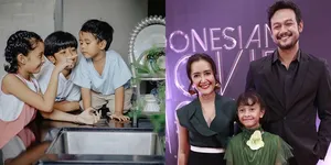 Serunya Silaturahmi Online ke Rumah Keluarga The Sasonos, Intip Widi Mulia Cuci Baju Pakai Tangan