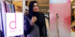 Setahun Bisnis Hijab, Delia Septianti Sempat Jatuh Bangun