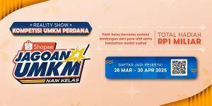 Siap Buktikan Keahlian UMKM Kelola Usaha, Shopee Hadirkan Reality Show 'Jagoan UMKM'